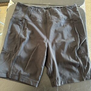 Mondetta Black Bike Shorts Lightweight Performance